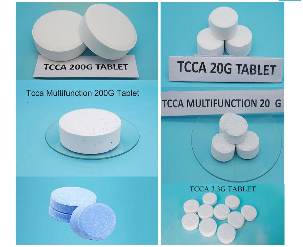 TCCA 90% Tablet Powder Granular Disinfectant for Swimming Pool